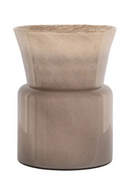 Vase sculptural en verre brun | Richmond Interiors Milo | OROA.fr