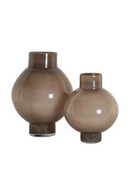 Vase rond en verre marron | Richmond Interiors Celina | OROA.fr