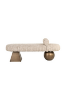 Banc à base géométrique | Richmond Interiors Geneva | OROA.fr