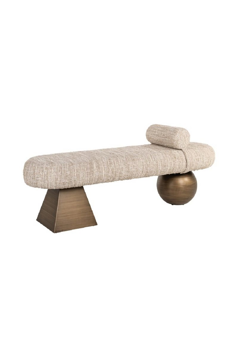 Banc à base géométrique | Richmond Interiors Geneva | OROA.fr