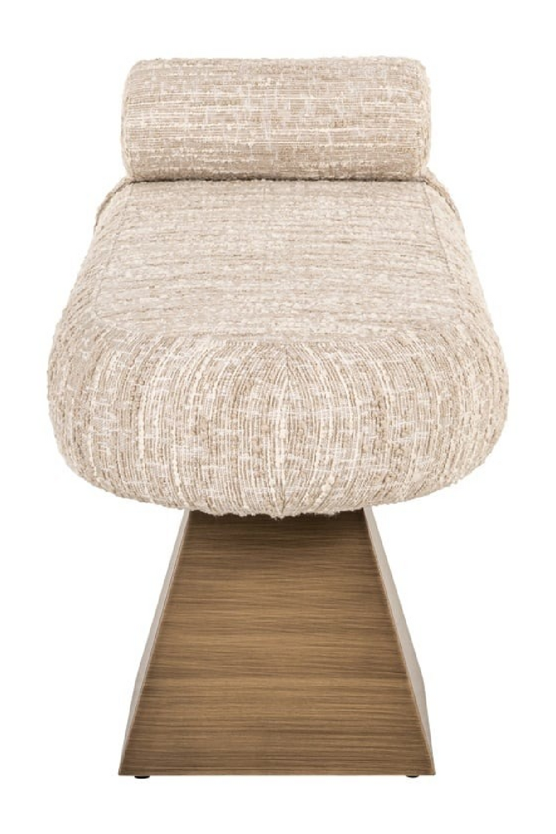 Banc à base géométrique | Richmond Interiors Geneva | OROA.fr