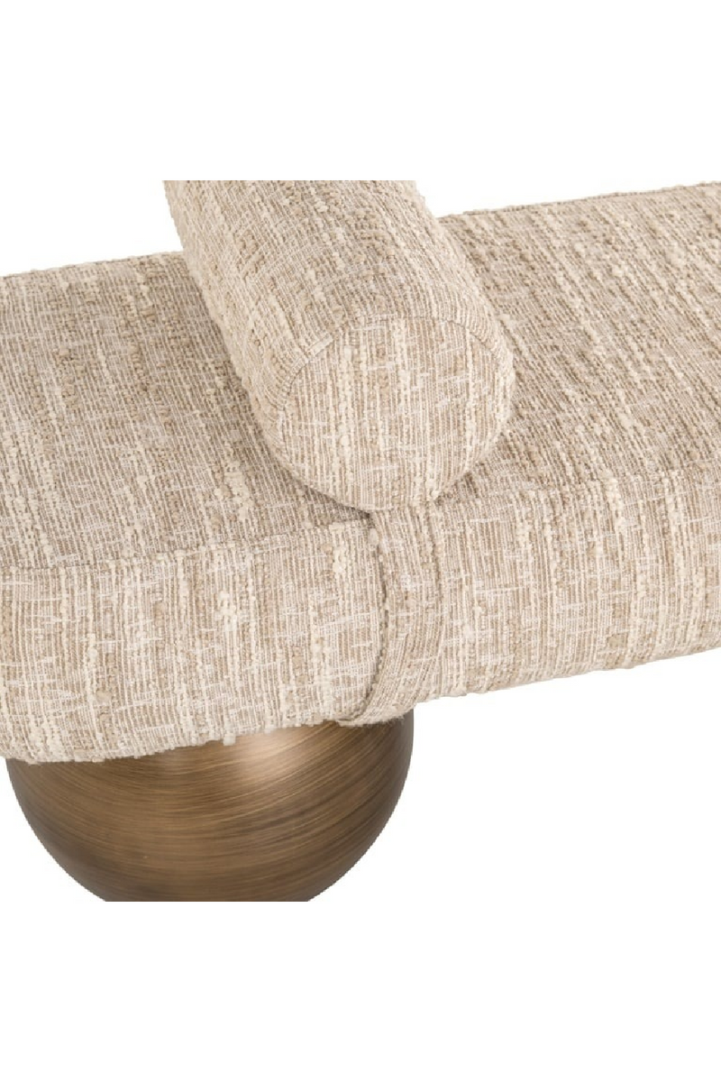 Banc à base géométrique | Richmond Interiors Geneva | OROA.fr