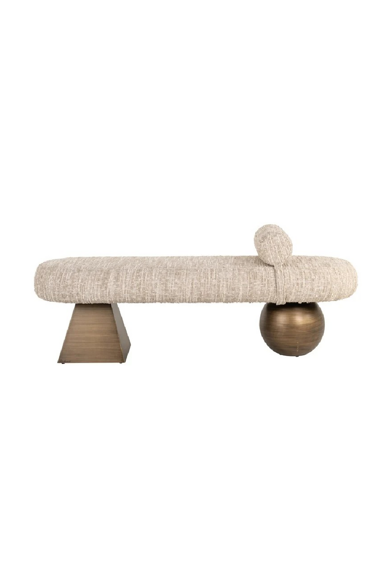 Banc à base géométrique | Richmond Interiors Geneva | OROA.fr