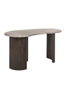 Bureau Courbé en Marbre | Richmond Interiors Rashford | OROA.fr