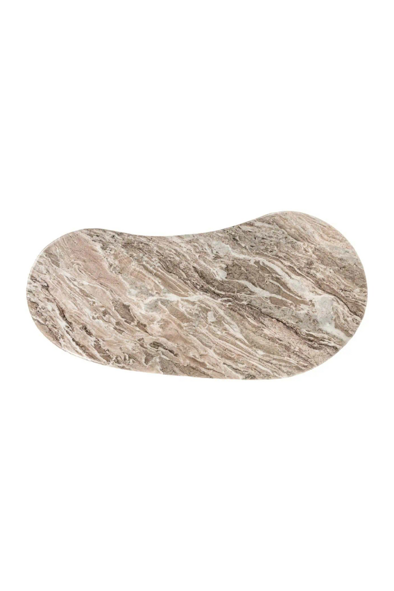 Bureau Courbé en Marbre | Richmond Interiors Rashford | OROA.fr