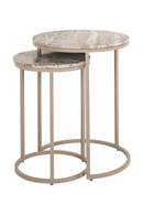 Tables d’appoint gigognes en marbre (2) | Richmond Interiors Fairfax | OROA.fr