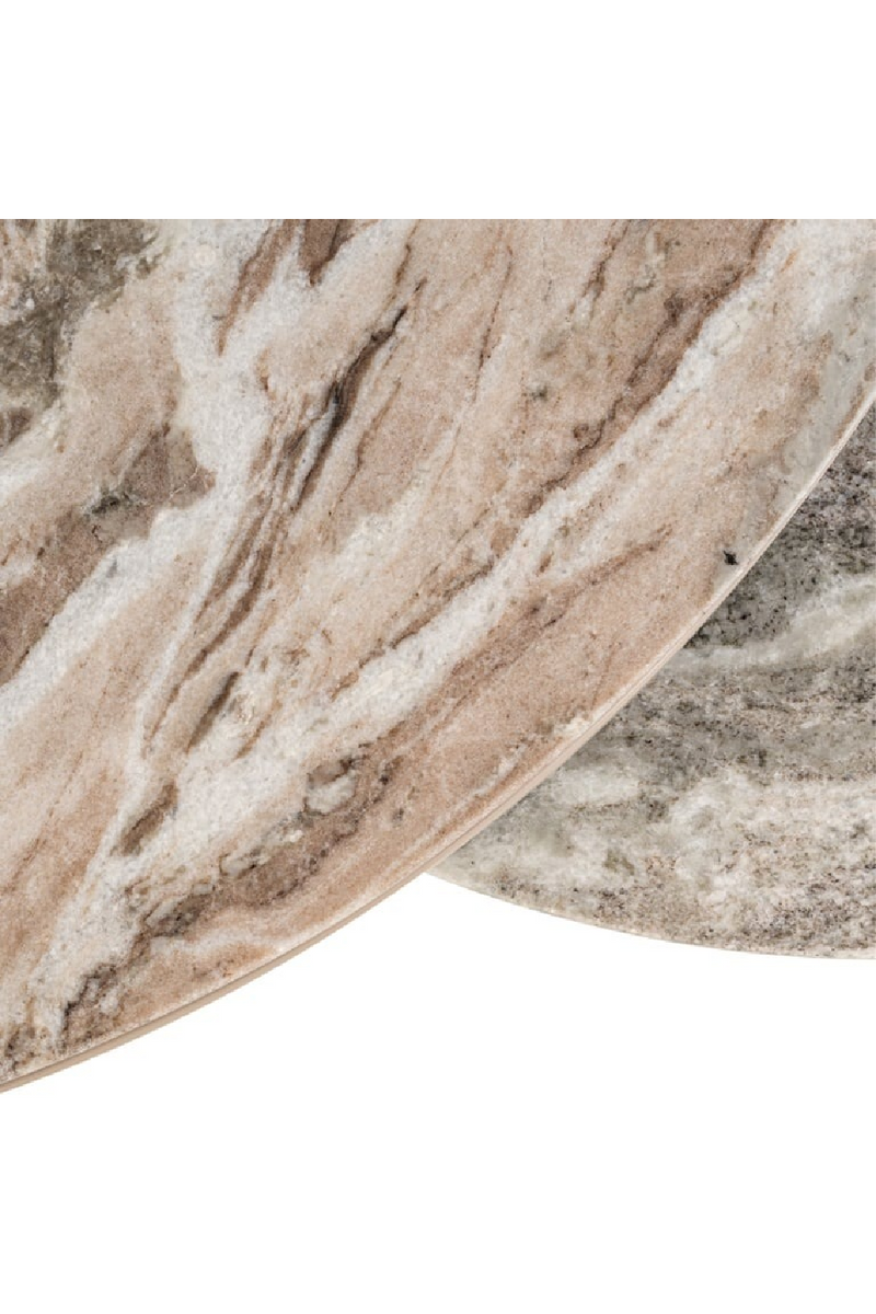 Tables basses gigognes en marbre (2) | Richmond Interiors Fairfax | OROA.fr