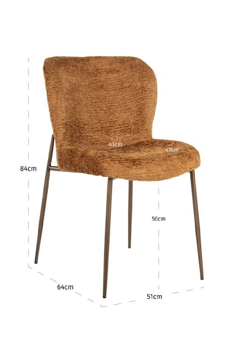 Ensemble de chaises de salle à manger rembourrées (2) | Richmond Interiors Odarby | OROA.fr