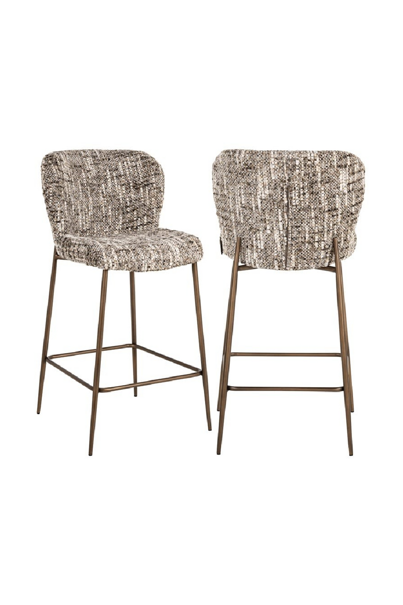 Tabouret de bar rembourré | Richmond Interiors Odarby | OROA.fr