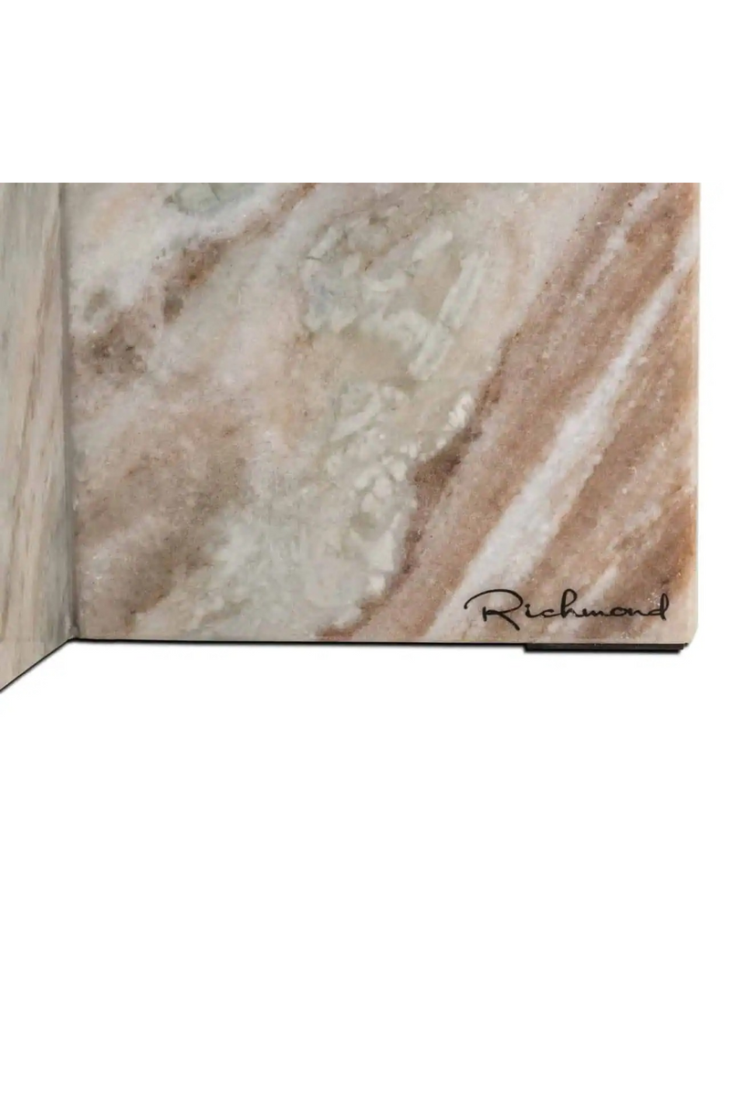Table D’appoint en Marbre Rose | Richmond Interiors Vevey | OROA.fr