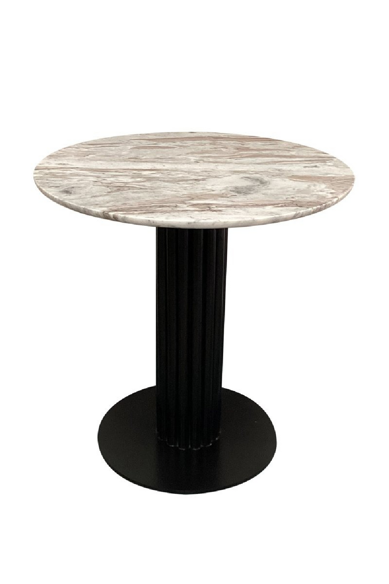 Table Bistrot en Marbre Rose | Richmond Interiors Nyon | OROA.fr