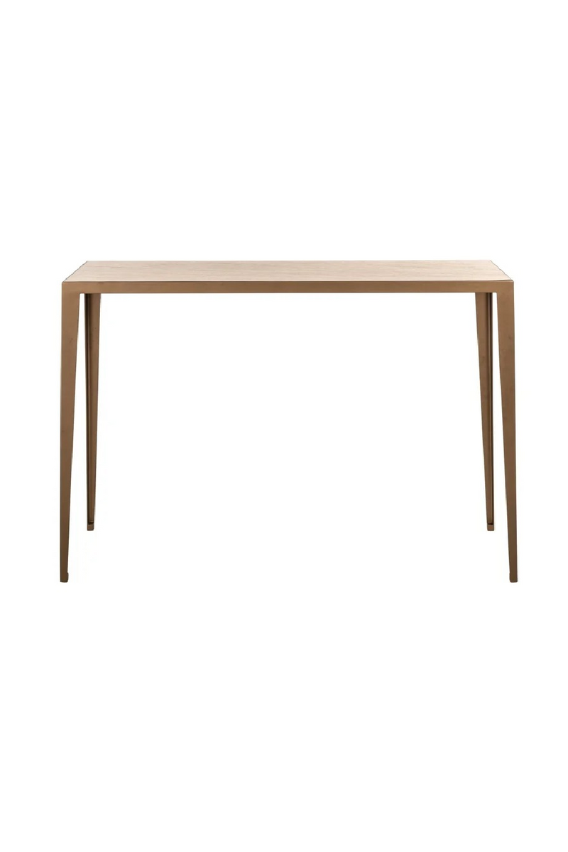 Console en porcelaine beige | Richmond Interiors Severine | OROA.fr
