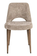 Chaises de Salle à Manger à Dossier Découpé Crème (2) | Richmond Interiors Delphine | OROA.fr