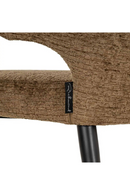 Chaise de Salle à Manger à Dossier Courbé Brun | Richmond Interiors Taylor | OROA.fr