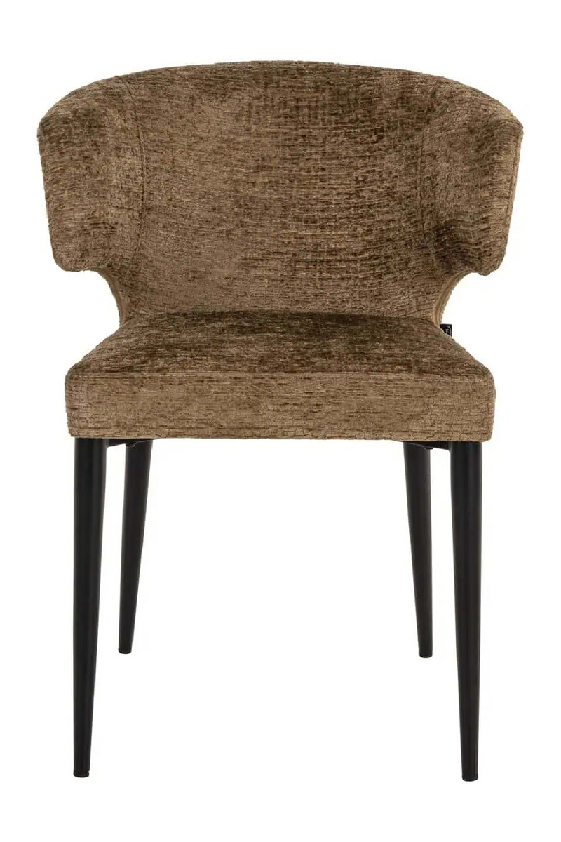 Chaise de Salle à Manger à Dossier Courbé Brun | Richmond Interiors Taylor | OROA.fr