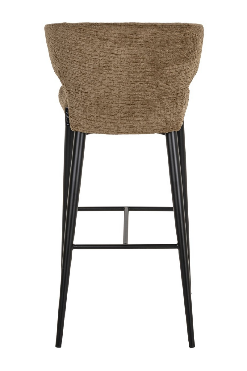 Tabouret De Bar A Dossier Courbé | Richmond Interiors Taylor | OROA.fr