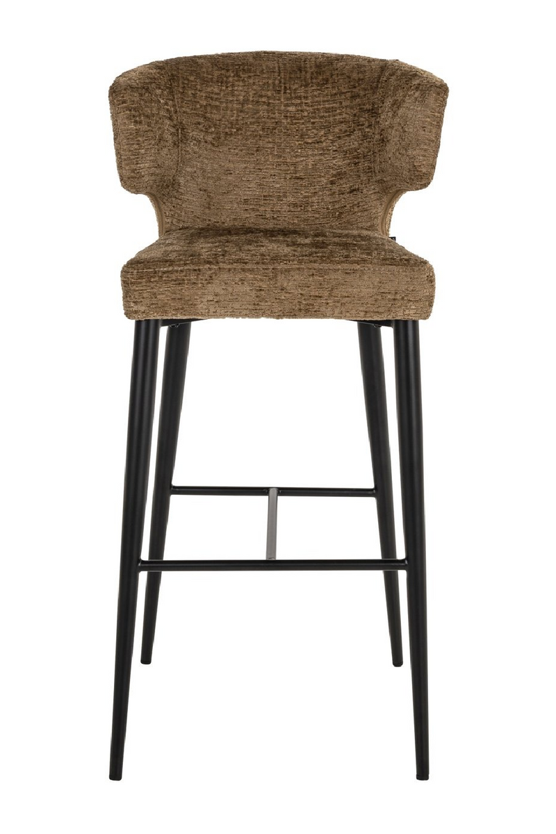 Tabouret De Bar A Dossier Courbé | Richmond Interiors Taylor | OROA.fr