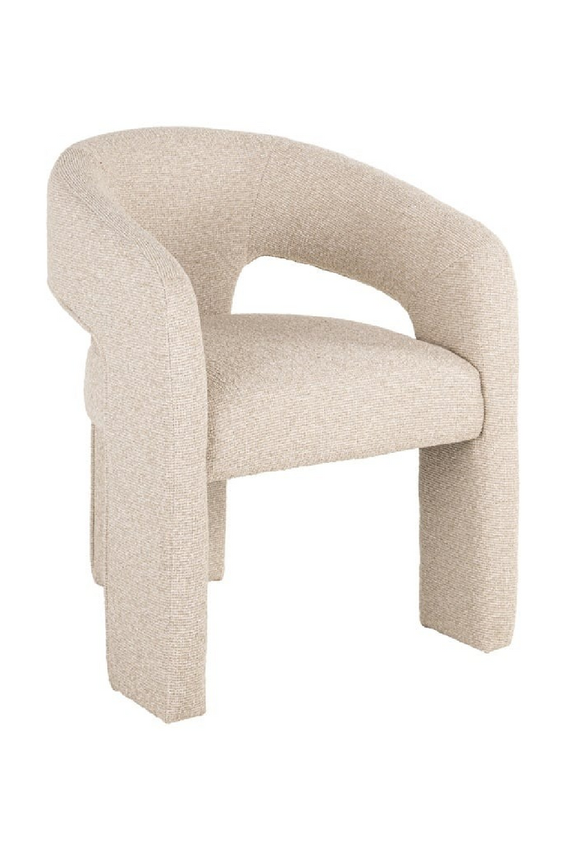 Fauteuil crème ajouré | Richmond Interiors Belle | OROA.fr