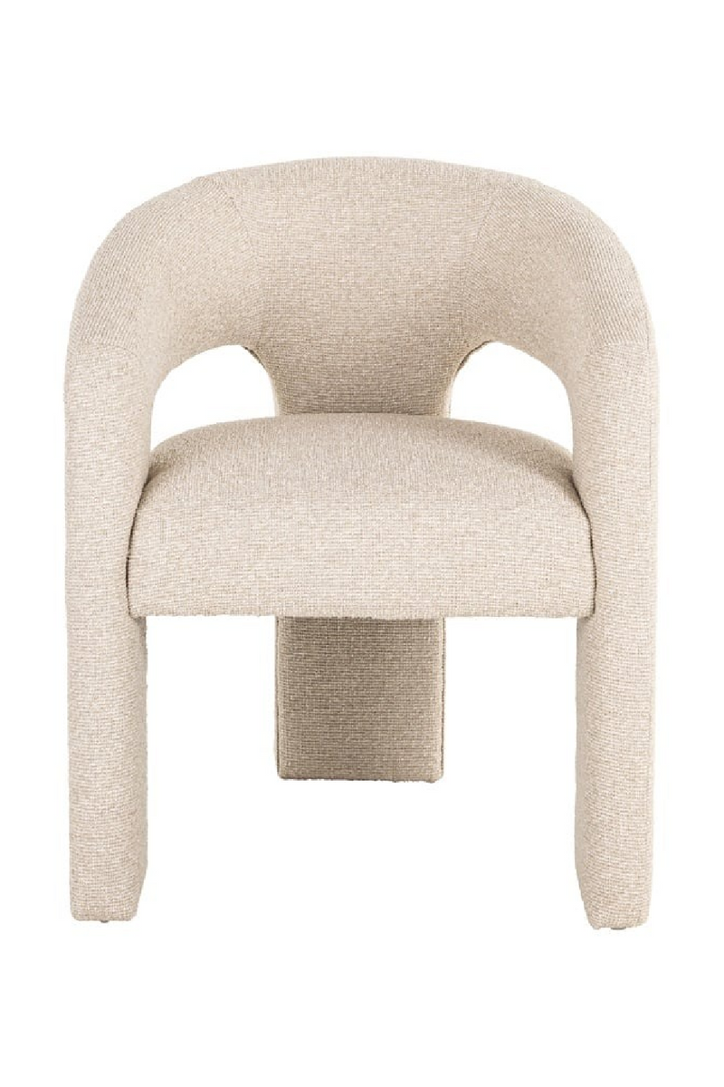 Fauteuil crème ajouré | Richmond Interiors Belle | OROA.fr
