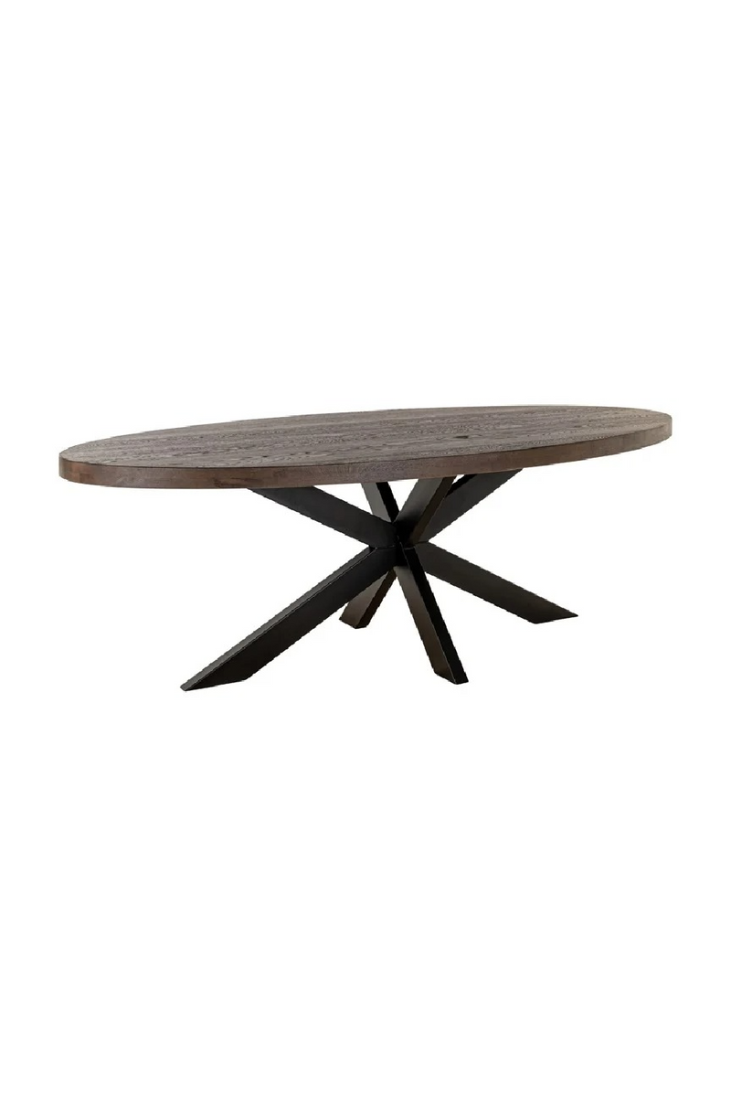 Table de salle à manger ovale en chêne | Richmond Watson | OROA.fr