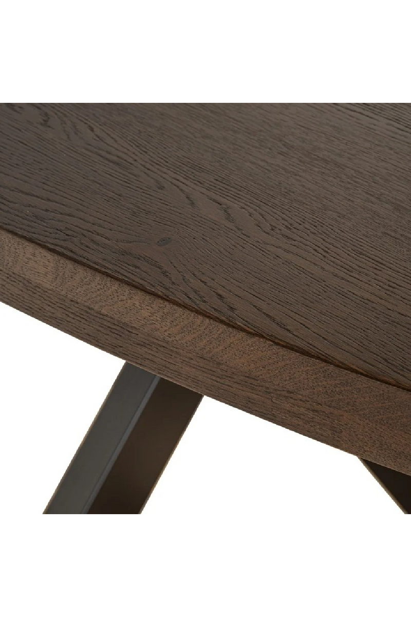 Table de salle à manger ovale en chêne | Richmond Watson | OROA.fr