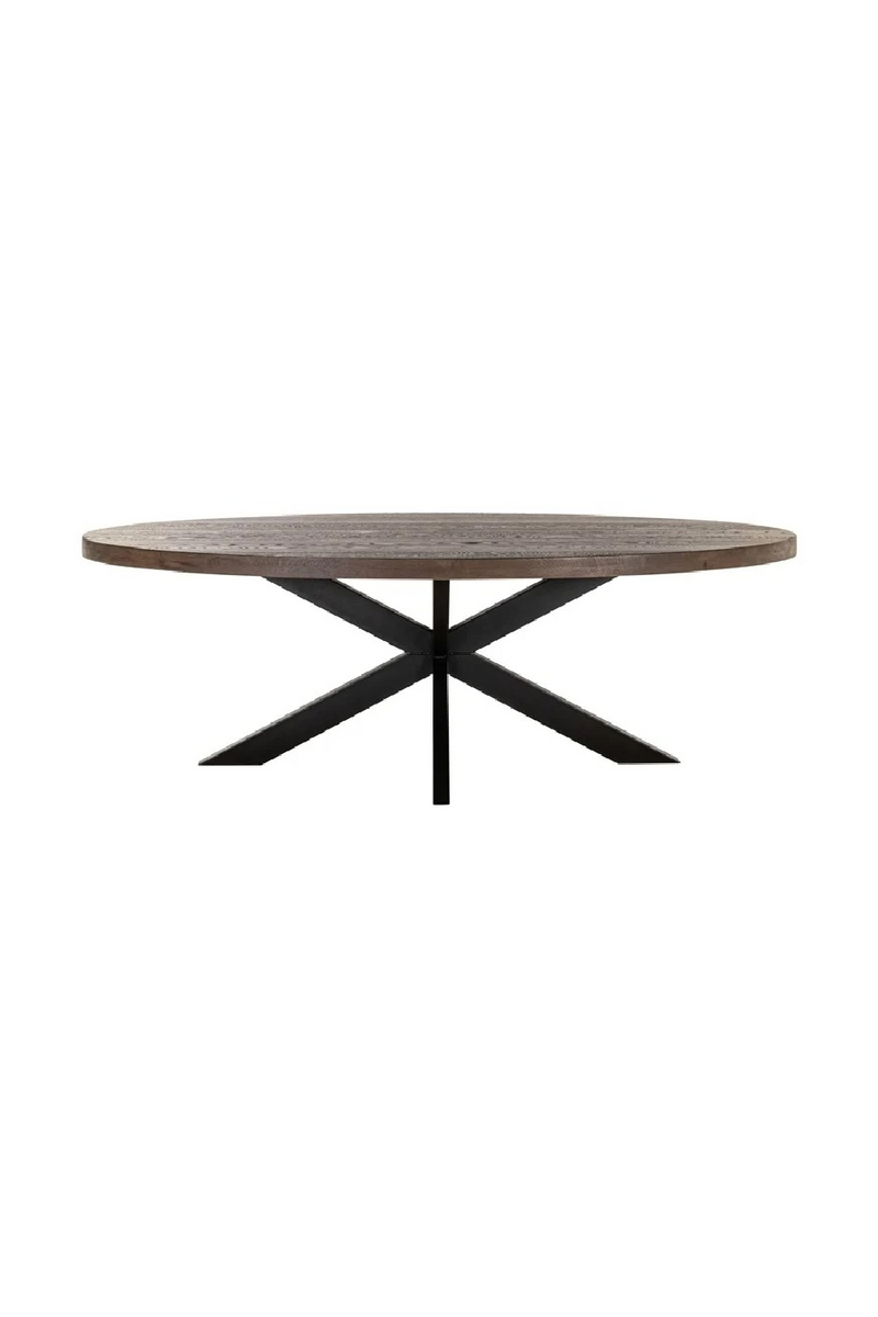 Table de salle à manger ovale en chêne | Richmond Watson | OROA.fr