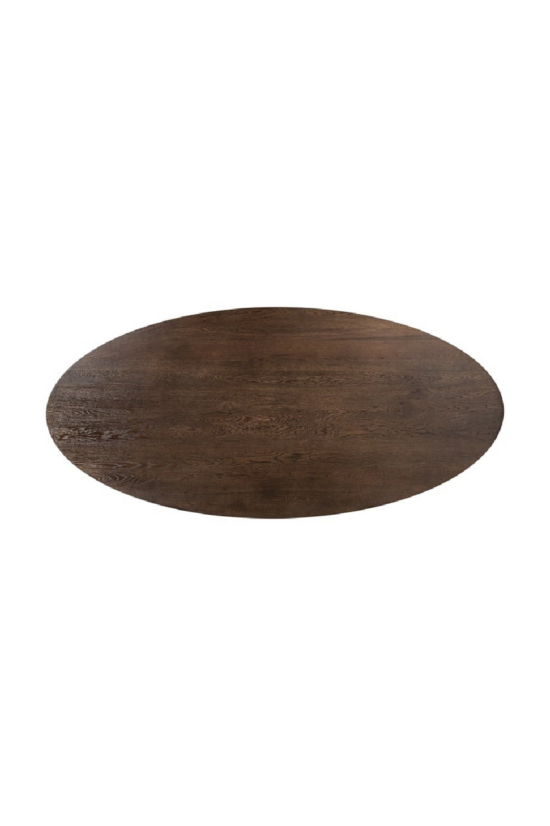 Table de salle à manger ovale en chêne | Richmond Watson | OROA.fr