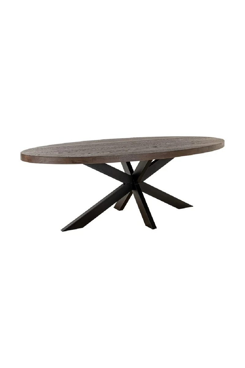 Table de salle à manger ovale en chêne | Richmond Watson | OROA.fr