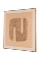 Décoration murale abstraite en lin | Richmond Interiors Seda | OROA.fr