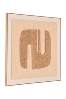 Décoration murale abstraite en lin | Richmond Interiors Seda | OROA.fr