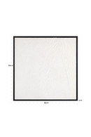 Décoration murale texturée blanche | Richmond Interiors Janell | OROA.fr