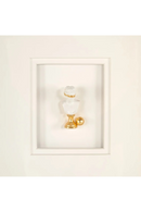 Décoration murale sculpturale encadrée blanche | Richmond Interiors Hanna | OROA.fr