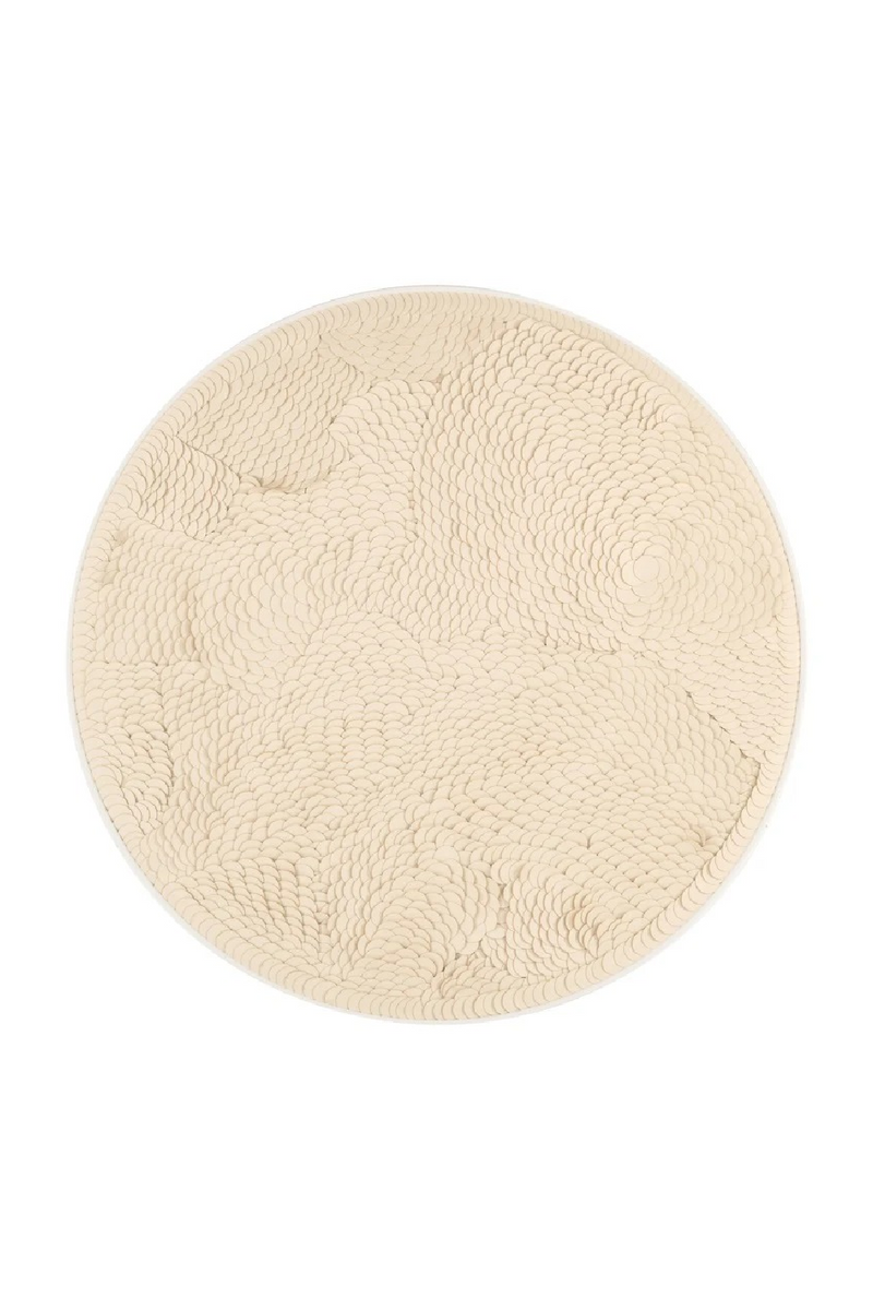 Décoration murale ronde blanche | Richmond Interiors Flow | OROA.fr