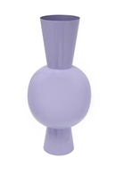 Vase sphère double conique violet | Richmond Interiors Arline | OROA.fr