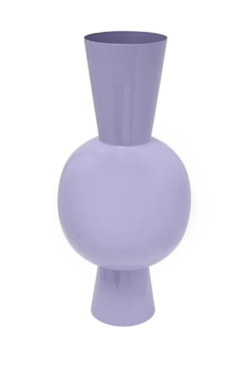 Vase sphère double conique violet | Richmond Interiors Arline | OROA.fr
