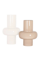 Vase en émail crème | Richmond Interiors Benice | OROA.fr