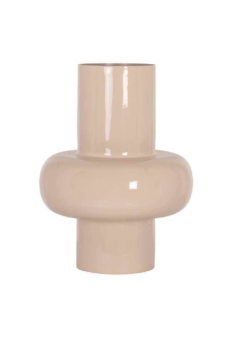 Vase en émail crème | Richmond Interiors Benice | OROA.fr