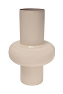 Vase en émail crème | Richmond Interiors Benice | OROA.fr