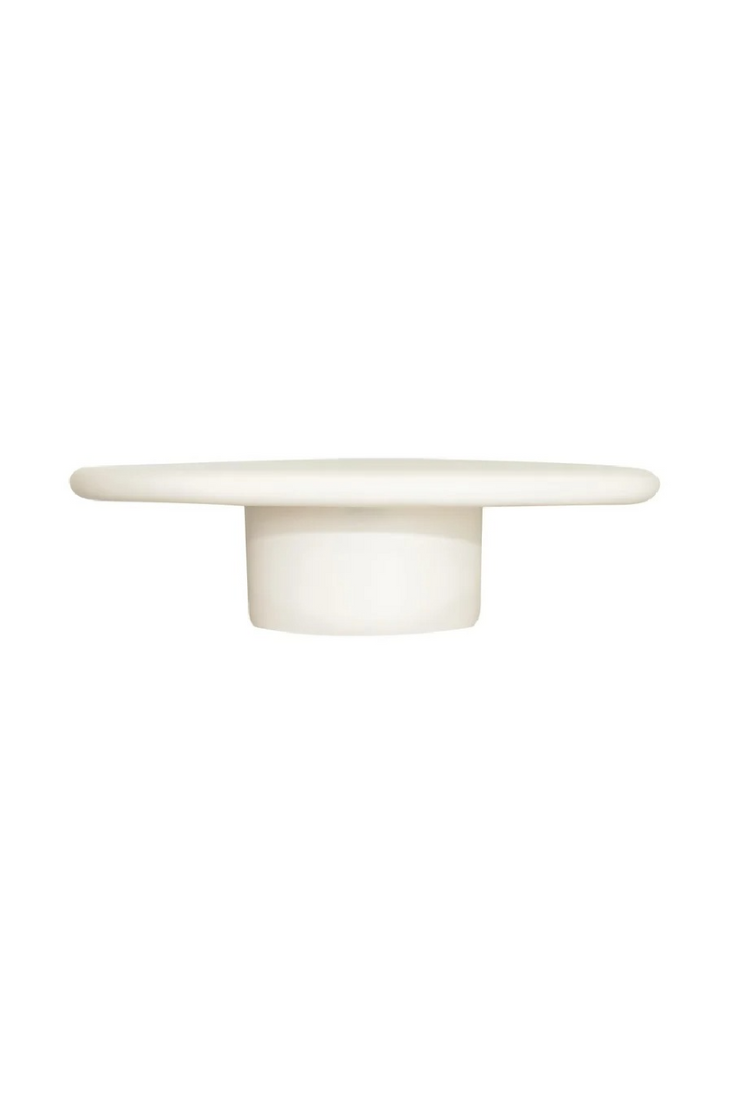 Table basse d’intérieur/extérieur blanche | Richmond Interiors Urban Bloom | OROA.fr