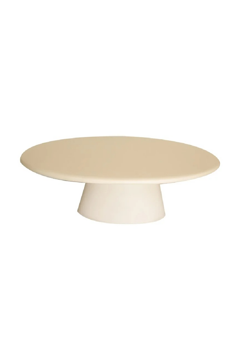 Table à manger ovale d’intérieur/extérieur blanche | Richmond Interiors Urban Bloom | OROA.fr