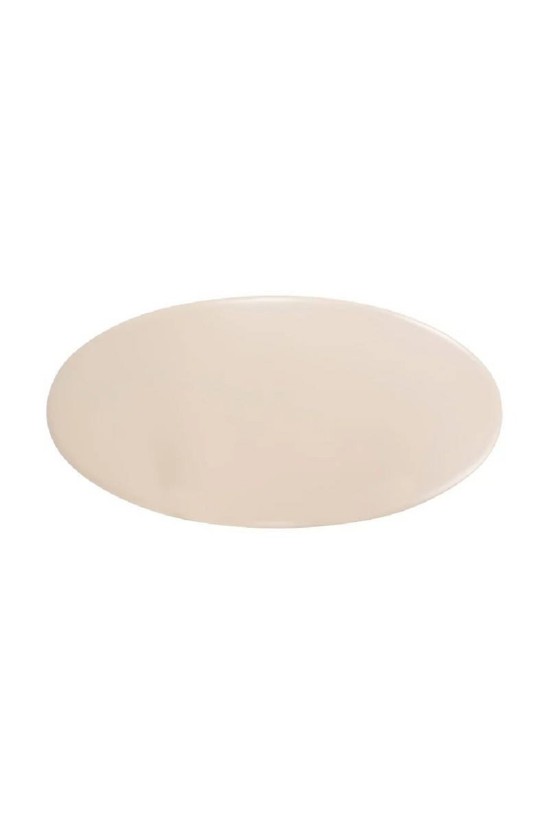 Table à manger ovale d’intérieur/extérieur blanche | Richmond Interiors Urban Bloom | OROA.fr
