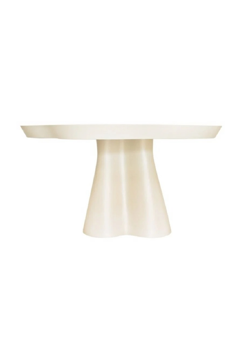 Table à manger moderne d’intérieur/extérieur blanche | Richmond Interiors Urban Bloom | OROA.fr