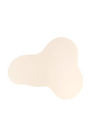 Table d’appoint organique d’intérieur/extérieur blanche | Richmond Interiors Urban Bloom | OROA.fr