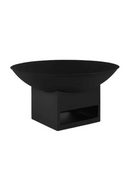 Brazier d’extérieur en fer noir | Richmond Interiors Davey | OROA.fr