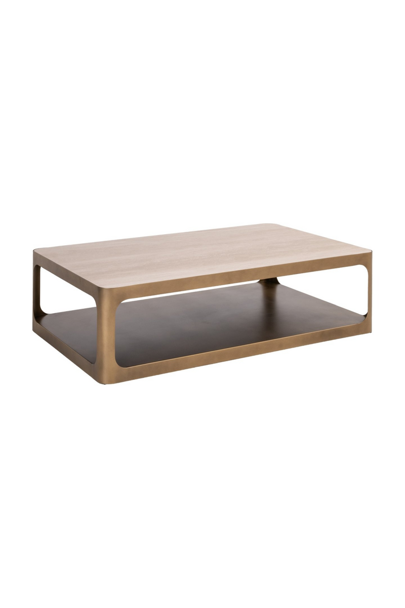 Table Basse Rectangulaire en Céramique | Richmond Interiors Claridge | OROA.fr