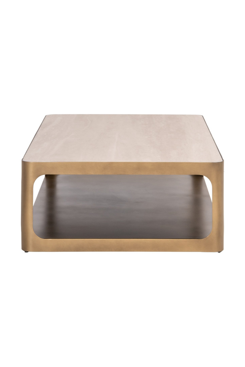 Table Basse Rectangulaire en Céramique | Richmond Interiors Claridge | OROA.fr