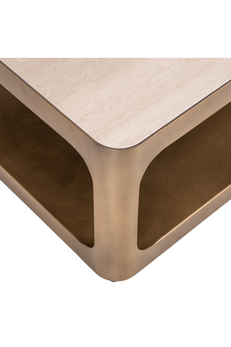 Table Basse Rectangulaire en Céramique | Richmond Interiors Claridge | OROA.fr