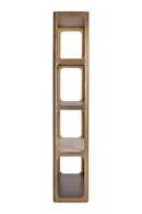 Vitrine Murale Encadrée de Laiton | Richmond Interiors Claridge | OROA.fr