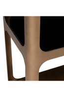 Vitrine Murale Encadrée de Laiton | Richmond Interiors Claridge | OROA.fr