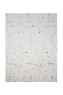 Tapis en Mélange de Laine Blanc | Richmond Interiors Mehran | OROA.fr